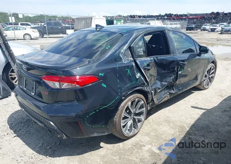 2022 Toyota Corolla Se z USA, uszkodzony, nr VIN JTDS4MCE2NJ091981